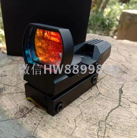 Red film four point Red film water bomb gun scope decorative accessories Iris four point scope thumbnail