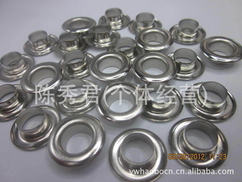 Factory direct sales: iron, copper, round, silver and gold, chicken eyes, air holes, hollow rivet shoe eyes
