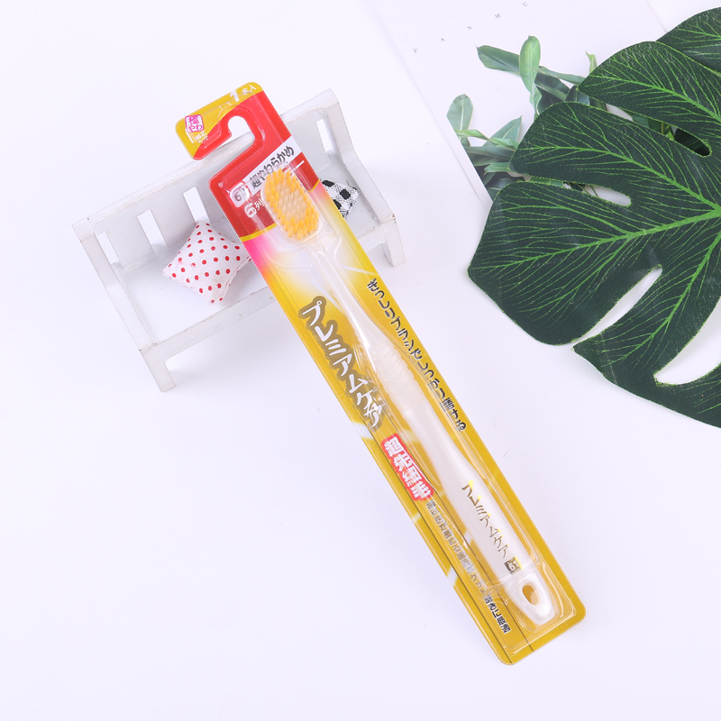 Tiktok Internet Hit Japanese Single Soft Bristle Toothbrush Adult Wide Head Toothbrush Manufacturers Direct Wholesale details Picture