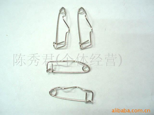 【厂家直销】供应安全别针，胸牌别针，塑料别针，曲线针批发