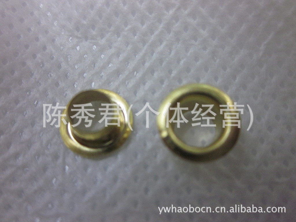 Factory direct sales: iron, copper, round, silver and gold, chicken eyes, air holes, hollow rivet shoe eyes Specification image