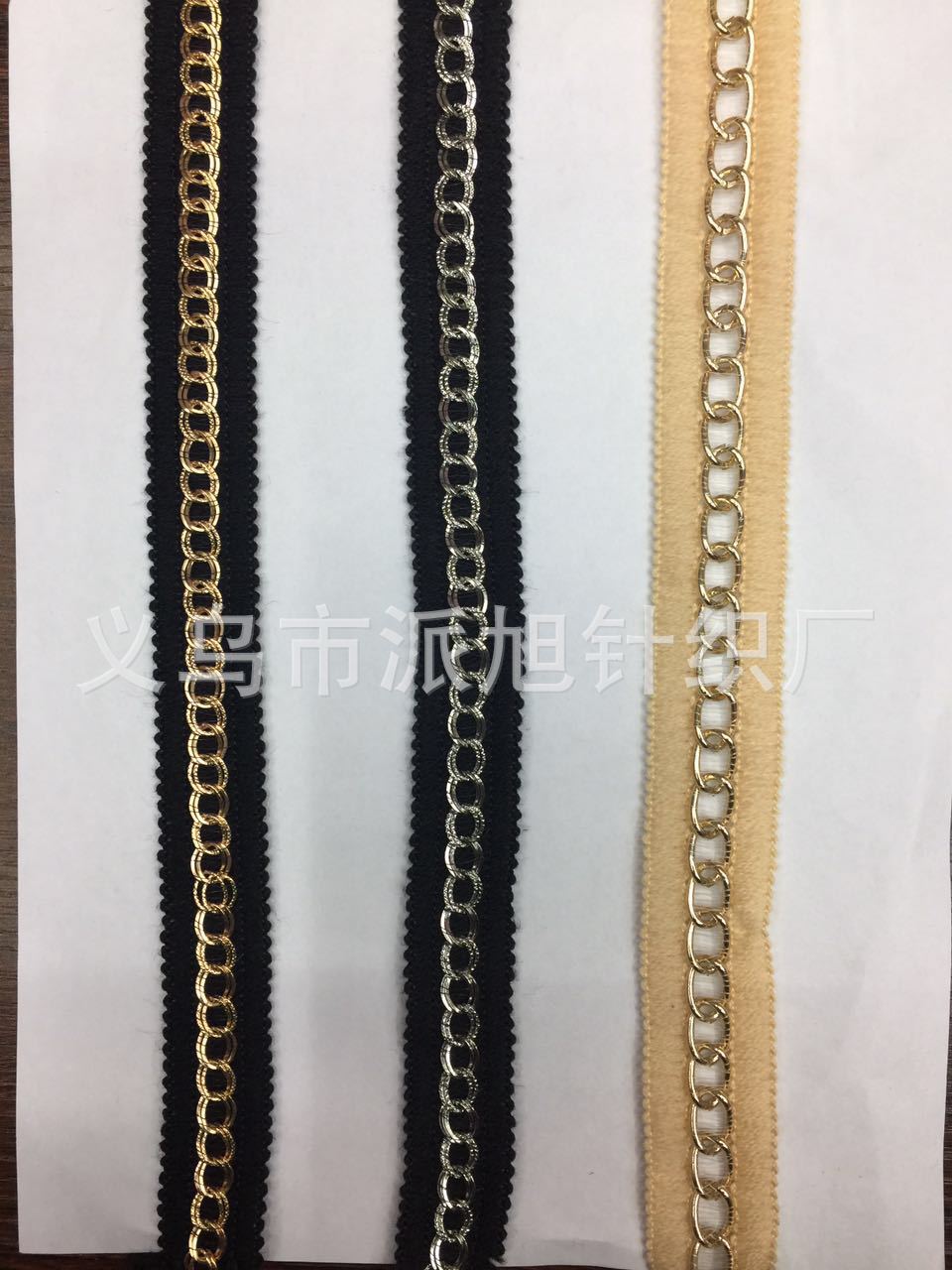 现货金属链条花边2.5cm 民族服装饰品辅料 饰品DIY材料配饰厂家直产品图