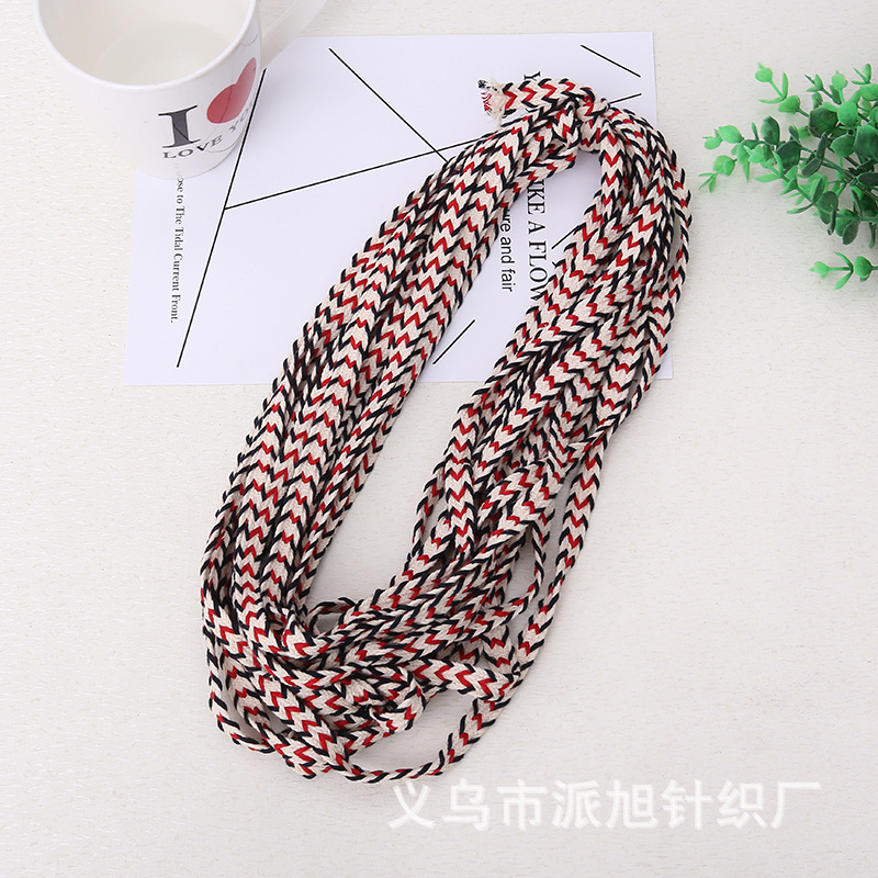 Three-color braided webbing, two-color braided webbing [Multiple styles to choose from] Factory direct sales