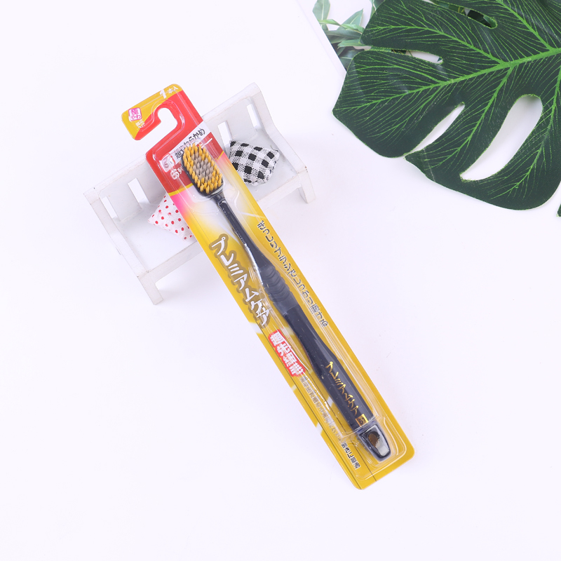 Tiktok Internet Hit Japanese Single Soft Bristle Toothbrush Adult Wide Head Toothbrush Manufacturers Direct Wholesale Specification drawing