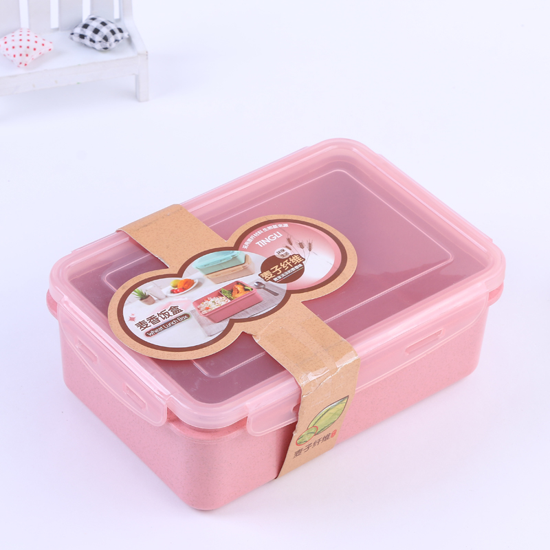 Crisper box with rice box Microwave bento box McRice box details Picture