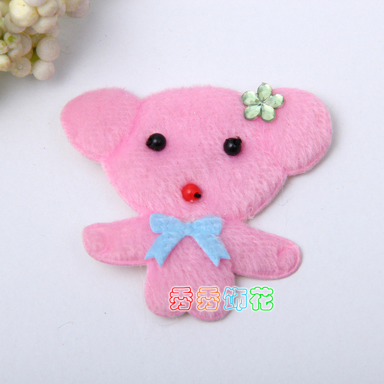 厂家直销DIY超声波压花小姑娘童装小包手套袖套工艺品饰品配件