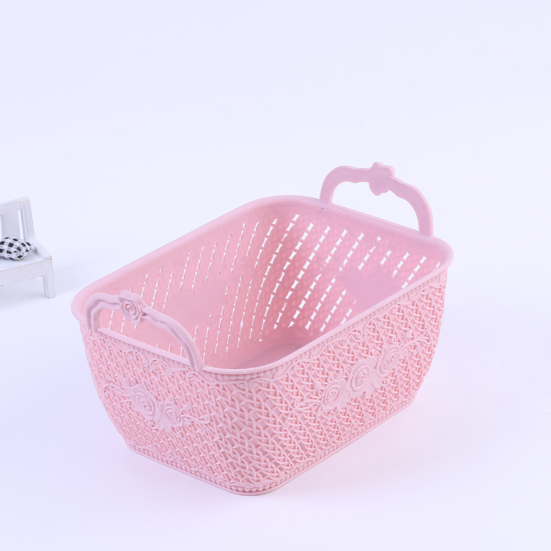 Desktop Storage Basket Snacks Bathroom Bath Sundry Living Room Box Imitation Of The Living Room Basket details Picture