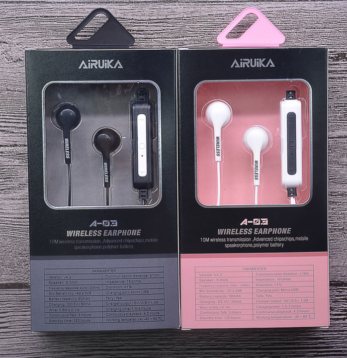 Wholesale of Bluetooth headphone cards, A03 wireless Bluetooth headphones, direct sales from the manufacturer, sports Bluetooth headphones Specification image
