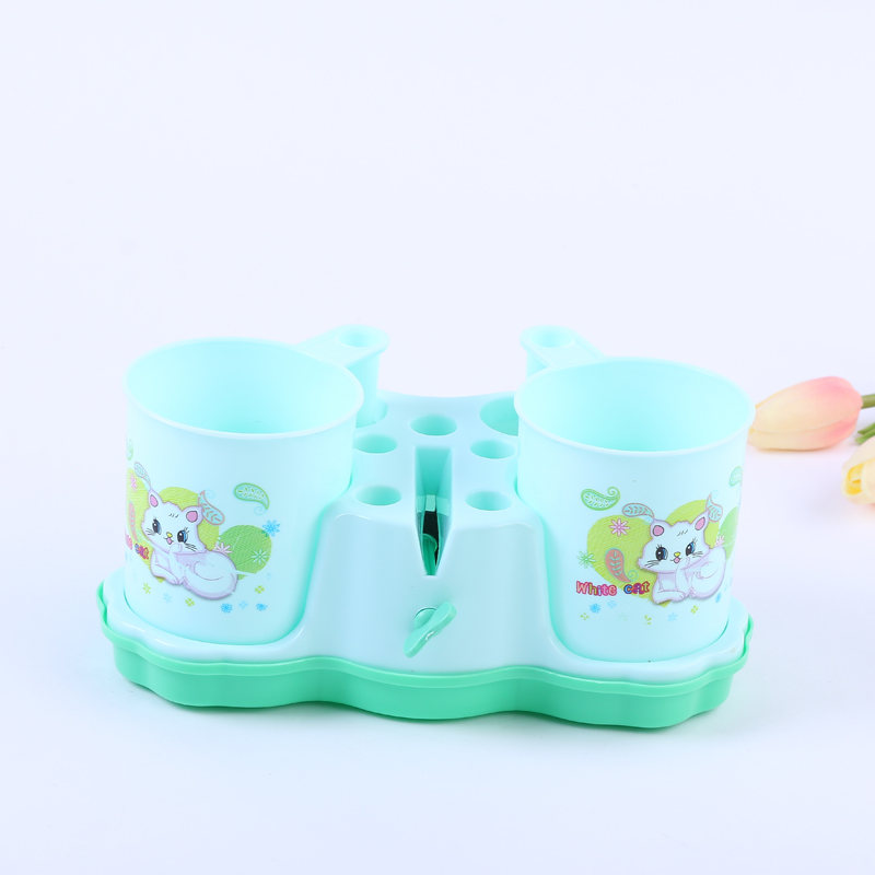Household Cute Creative Cartoon Wash Cup Mouthwash Cup Toothbrush Holder Set Couple Cup