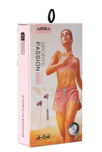 Wholesale of Bluetooth headphone cards, A06 wireless Bluetooth headphones, direct sales from the manufacturer, sports Bluetooth headphones details Picture