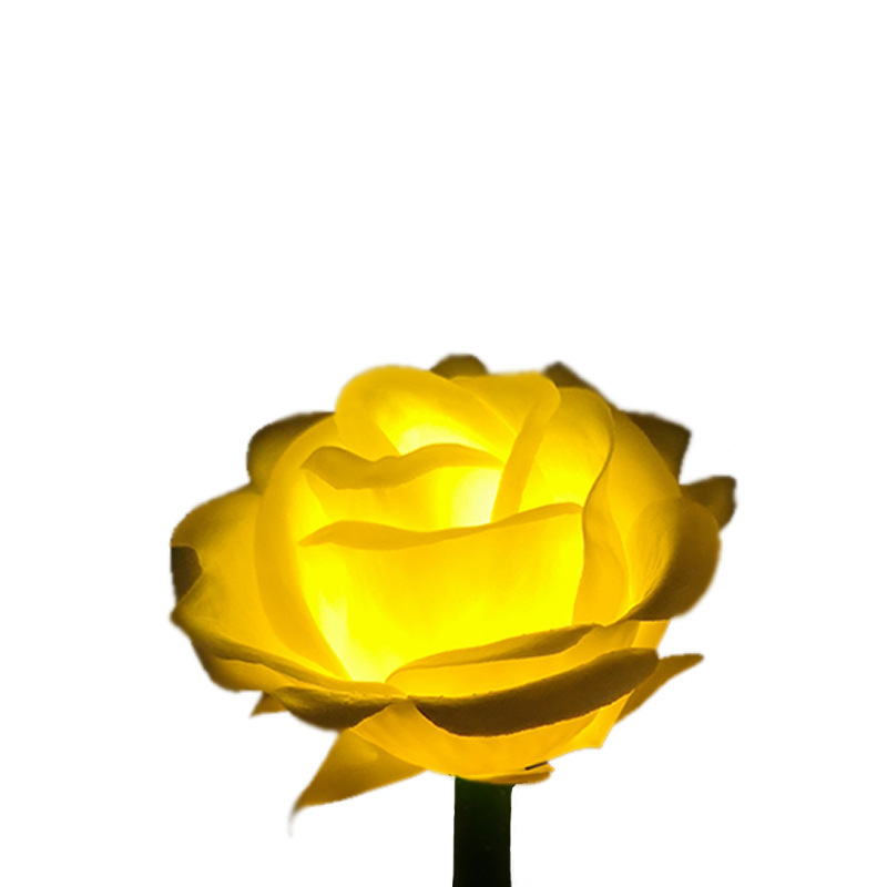 LED玫瑰花地插灯 梦幻灯光节产品 户外景观芦苇灯产品图