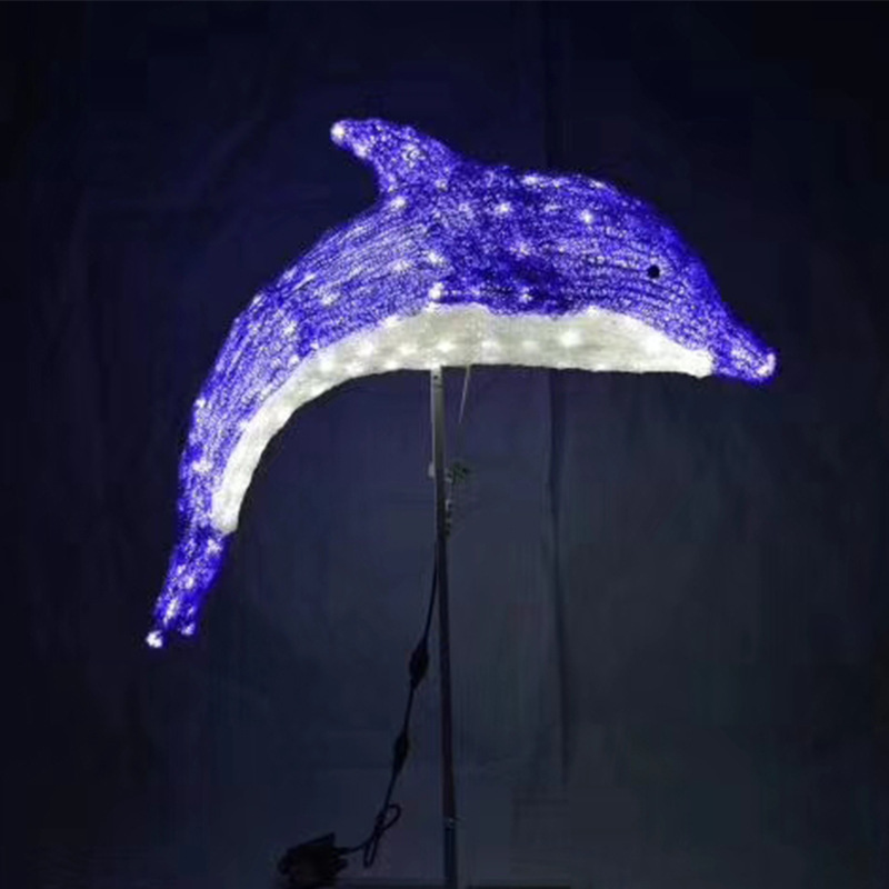led海豚造型灯 led新款滴胶造型灯 动物造型灯