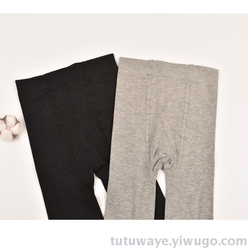 tutu2019春秋新款 香水袜精梳棉加裆连裤袜 批发1325细节图