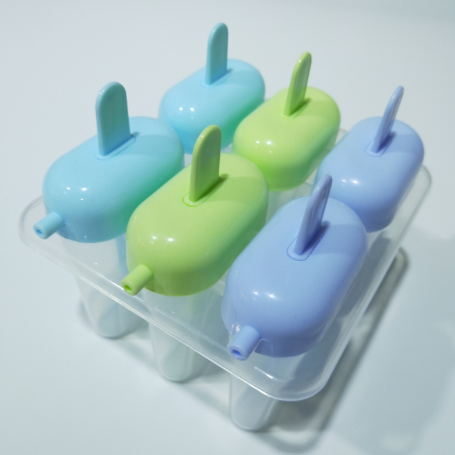 新品环保PP创意DIY制冰格 水果造型冰块模具棒冰模 制冰器