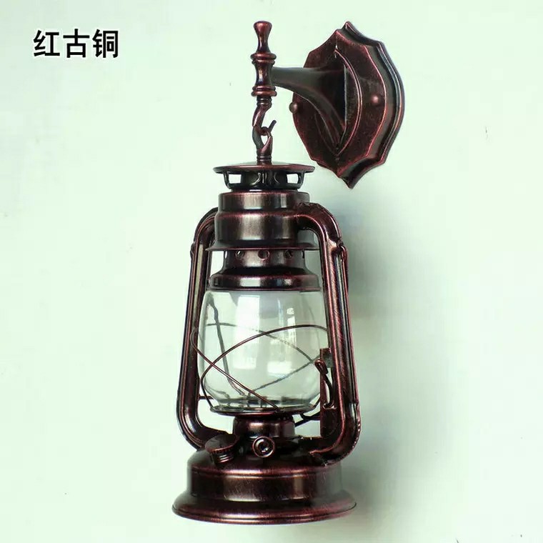 中式工业灯具灯饰室外仿古煤油灯老式农庄酒吧灯