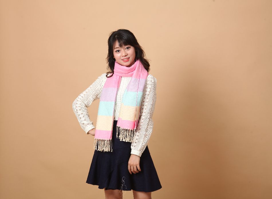 2019两用韩版披肩仿针织长款冬季羊绒女围巾新款保暖流