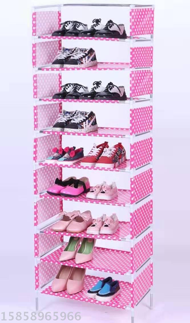 多层 9层鞋架 覆膜无纺布鞋柜 防尘 收纳细节图