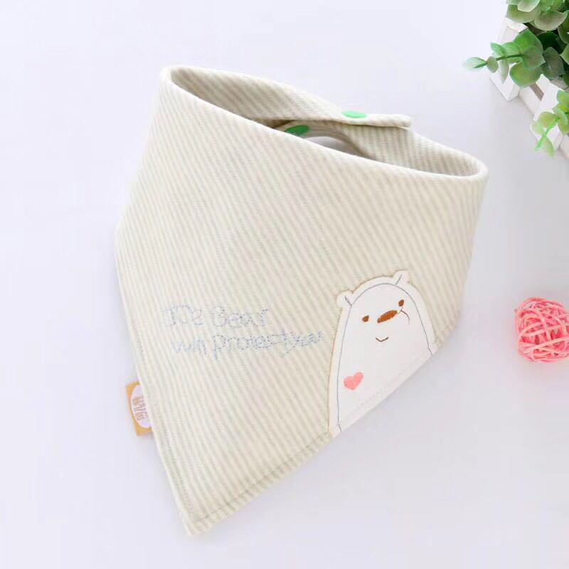 Cartoon Color Cotton Triangle Towel Specification drawing