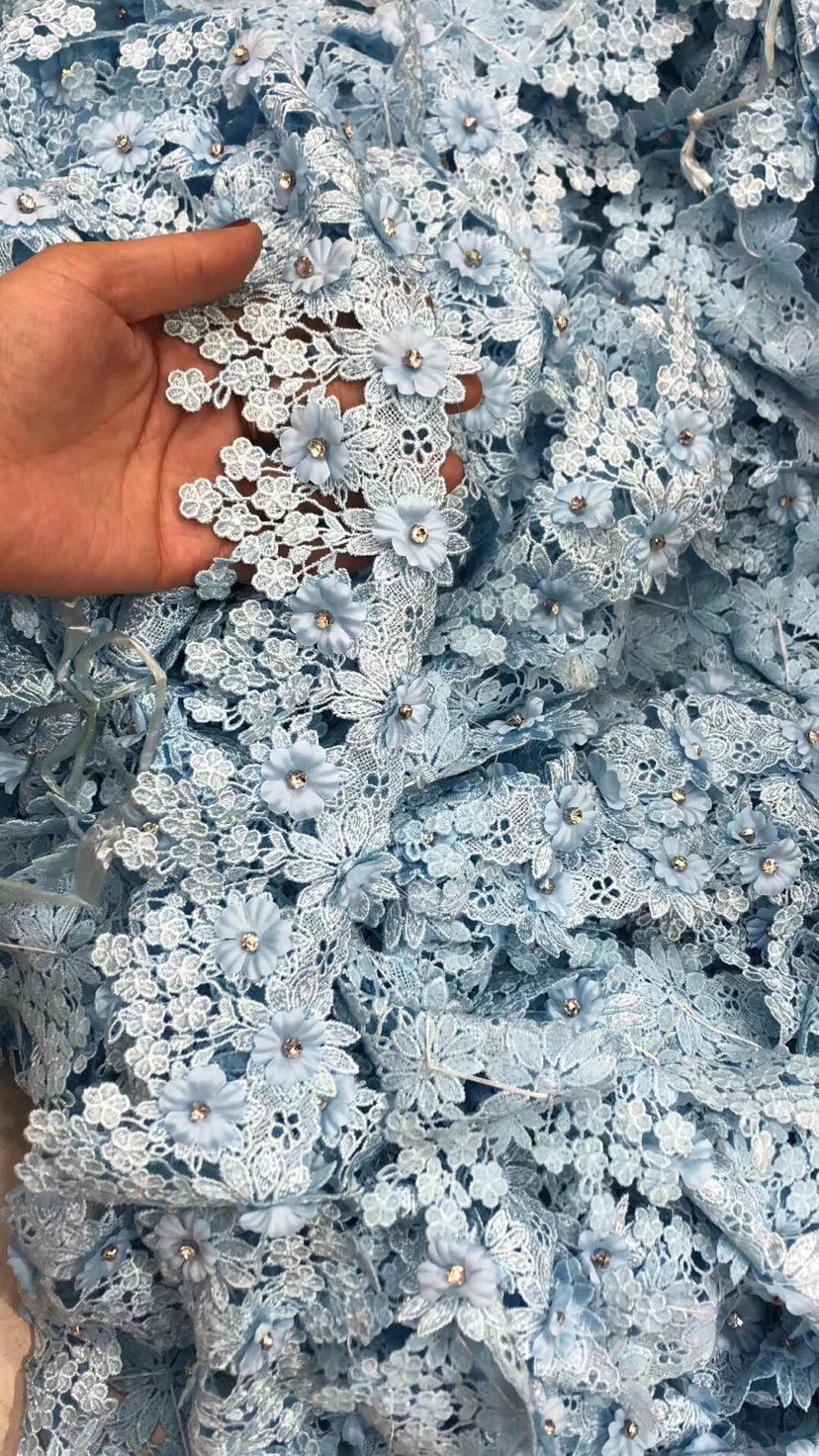 Factory direct sales of high-quality ready-made knitted knitted lace details Picture