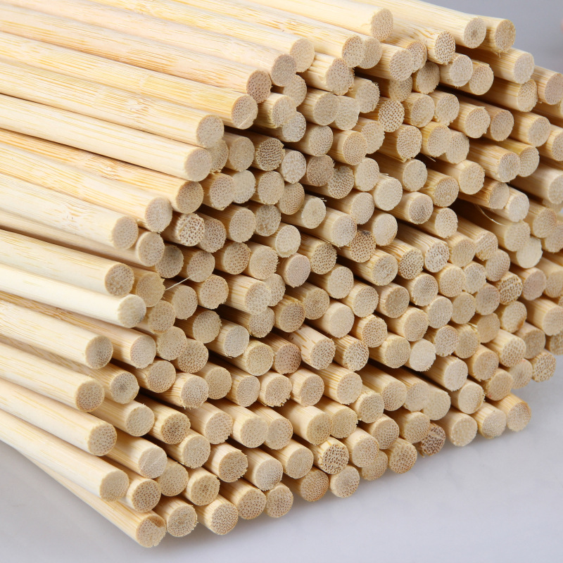 Self-Produced And Self-Marketed High-Quality Natural Bamboo Round Stick Bird Cage Bamboo Wire Bamboo Stick Specification drawing