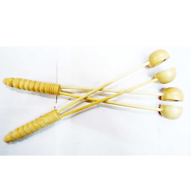 腰部背部健身器材 保健锤背部按摩器 木质保健锤经络锤便携敲打捶
