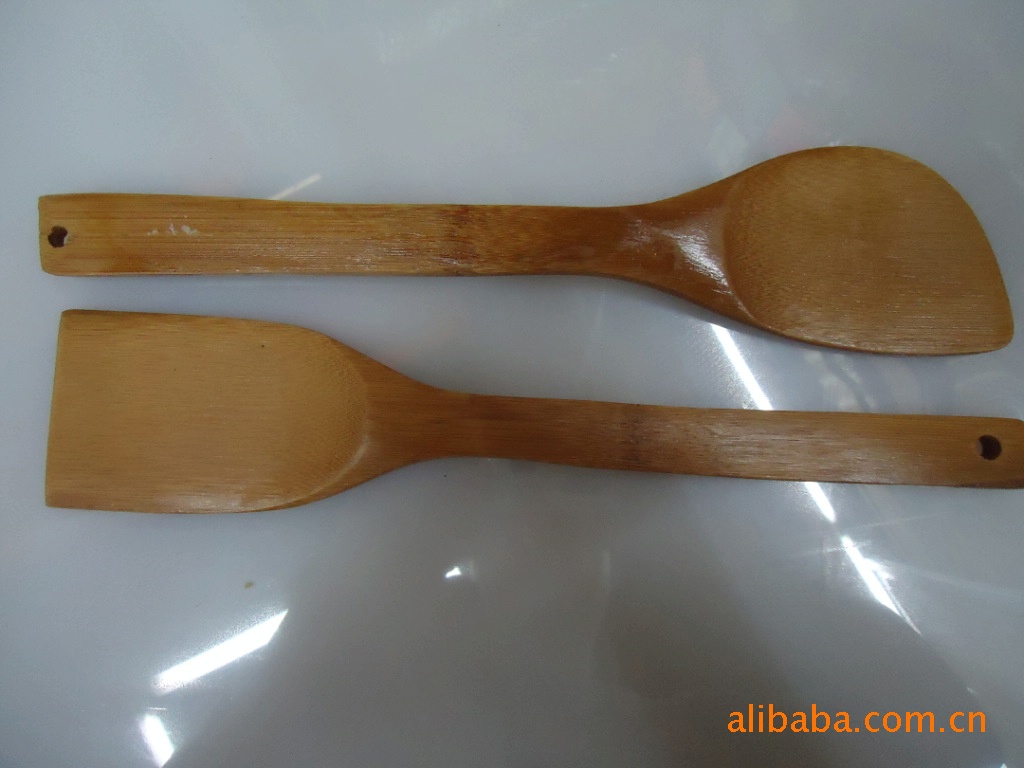厂家直销不粘锅铲沙拉铲 天然环保餐具 木质厨具细节图