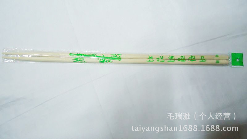 超长竹制专用下面条 歌舞伎 健康工艺面条筷 油条筷批发产品图