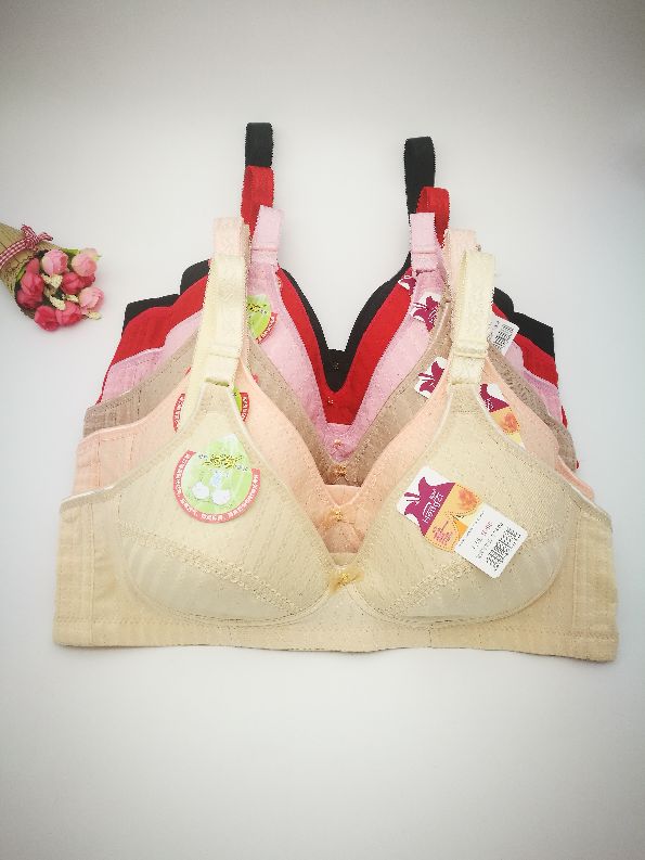 超薄透气无钢圈中老年文胸