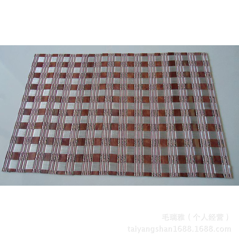 厂家直销竹制餐垫 防油餐垫餐桌桌垫现货批发