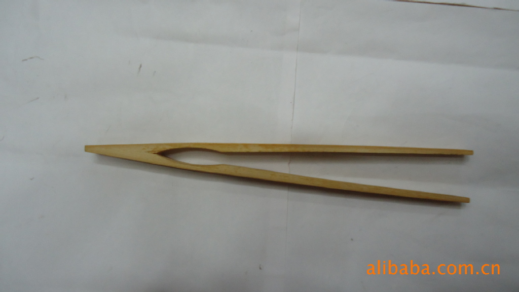 Pure Natural Special Tea Bamboo Clip V-Shaped Bread Clip Western Food Bamboo Clip Boutique Bamboo Clip Low Carbon Environmental Protection Specification drawing