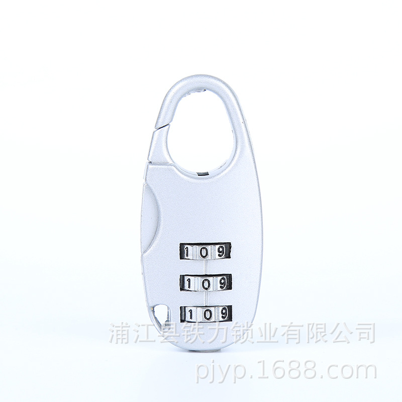 厂家供应旅行箱包密码锁 背包密码锁托运密码锁 海关密码挂锁产品图