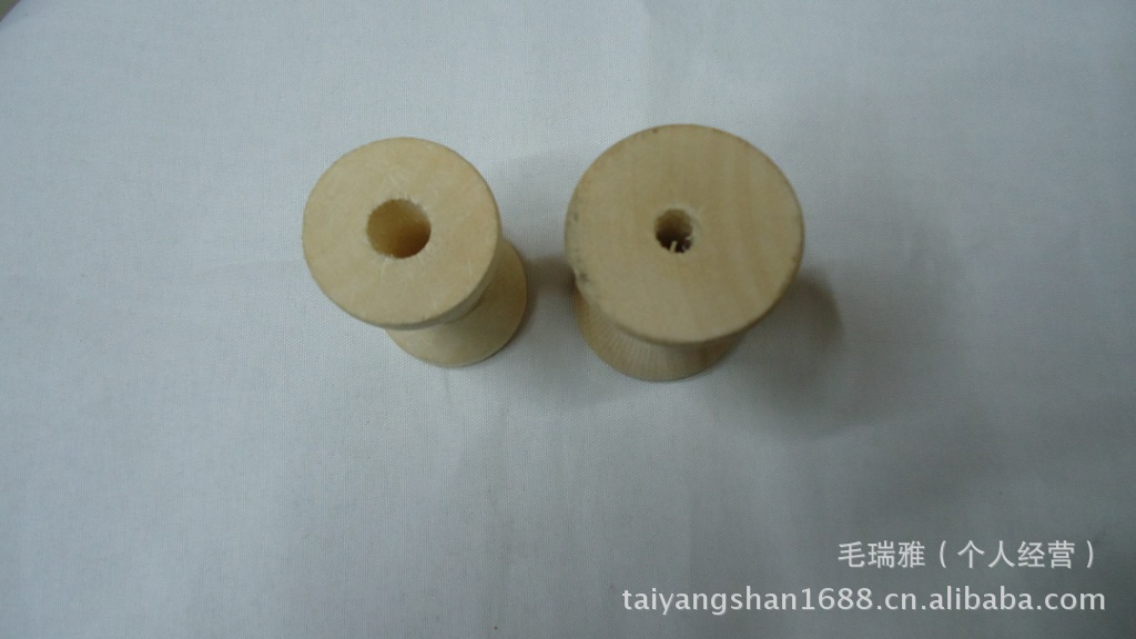 环保工艺木制线芯 厂家直销荷木线轴 线芯加工批发产品图