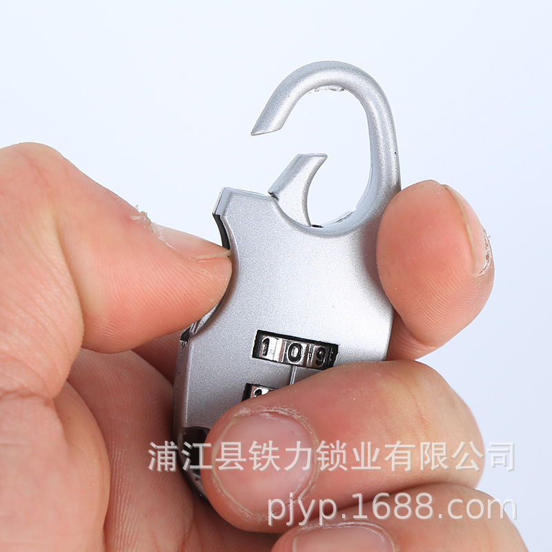 厂家供应旅行箱包密码锁 背包密码锁托运密码锁 海关密码挂锁细节图