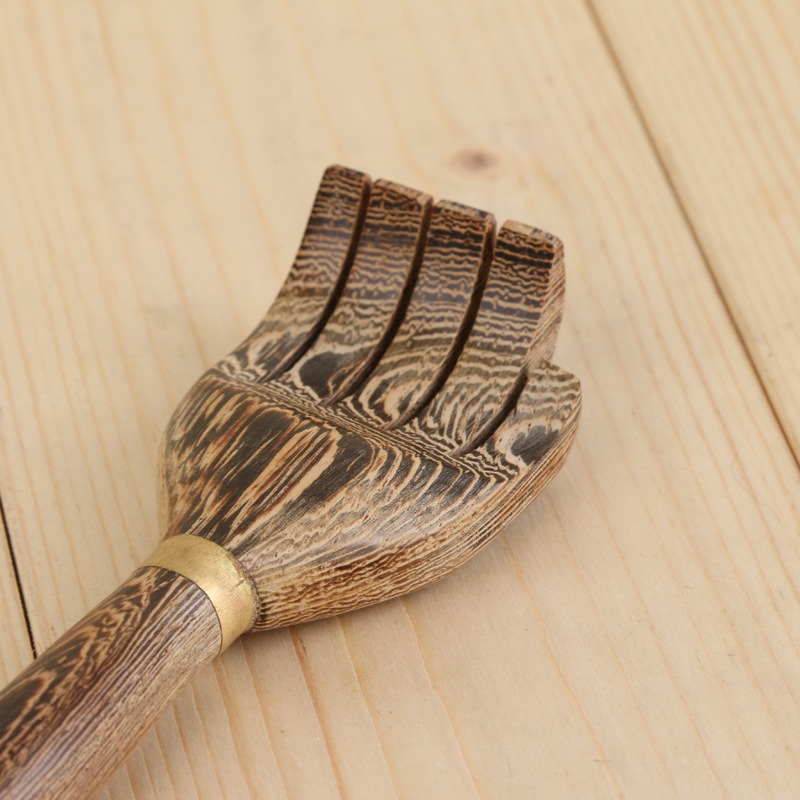 厂家直销环保工艺鸡翅木木制不求人挠痒痒棒批发细节图