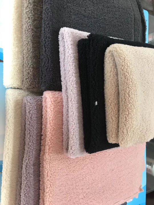 Teddy wool full craft children's clothing boutique (fabric) Wool fabric particles cashmere teddy velvet
