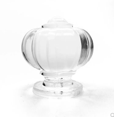 Door handle, pumpkin-shaped handle, acrylic handle, transparent handle, single-hole handle, glass door Specification image