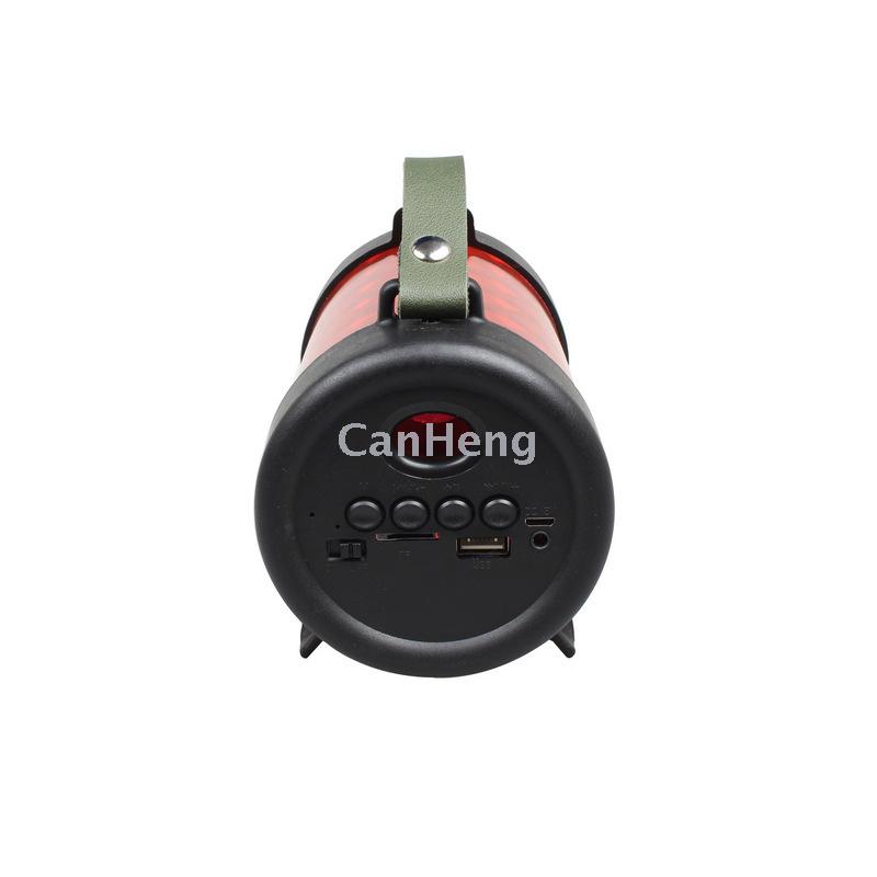 The M21 new portable seven-color flashing Bluetooth speaker with TF card, USB flash drive and FM radio is a portable speaker Application Scenario