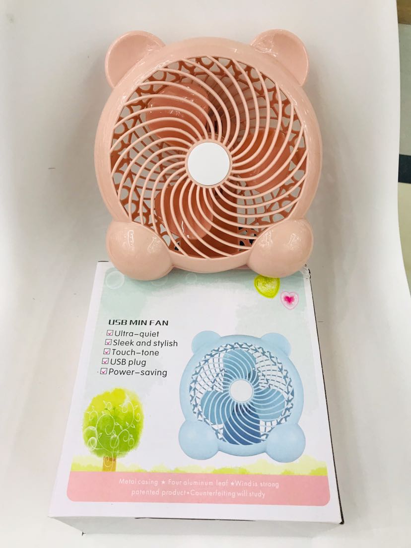 usb风扇 卡通迷你小风扇 7寸2019年新款风扇产品图