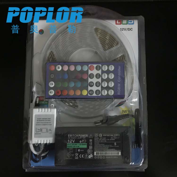 LED soft light with 5050 set 44-key RGBW light strip 12V m 60 beads waterproof