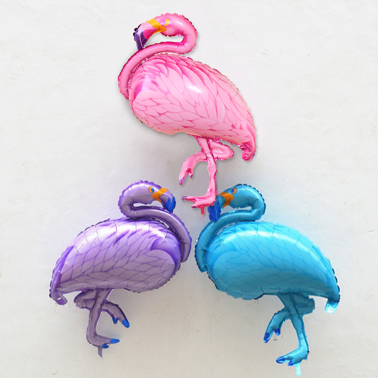 ins large wedding room, wedding decoration, pineapple flamingos, aluminum film balloons, birthday party decoration balloons