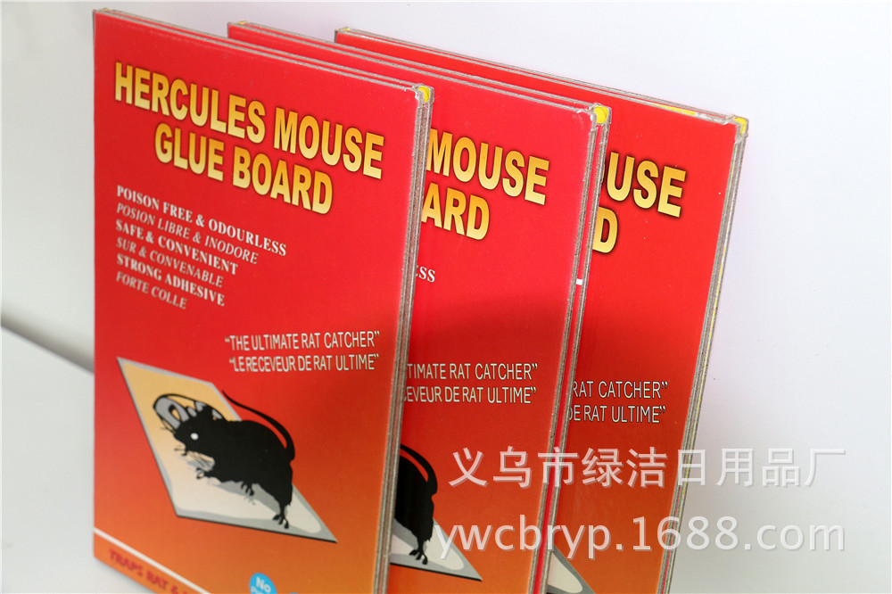 粘蝇纸/粘鼠板老鼠贴/粘鼠神器细节图