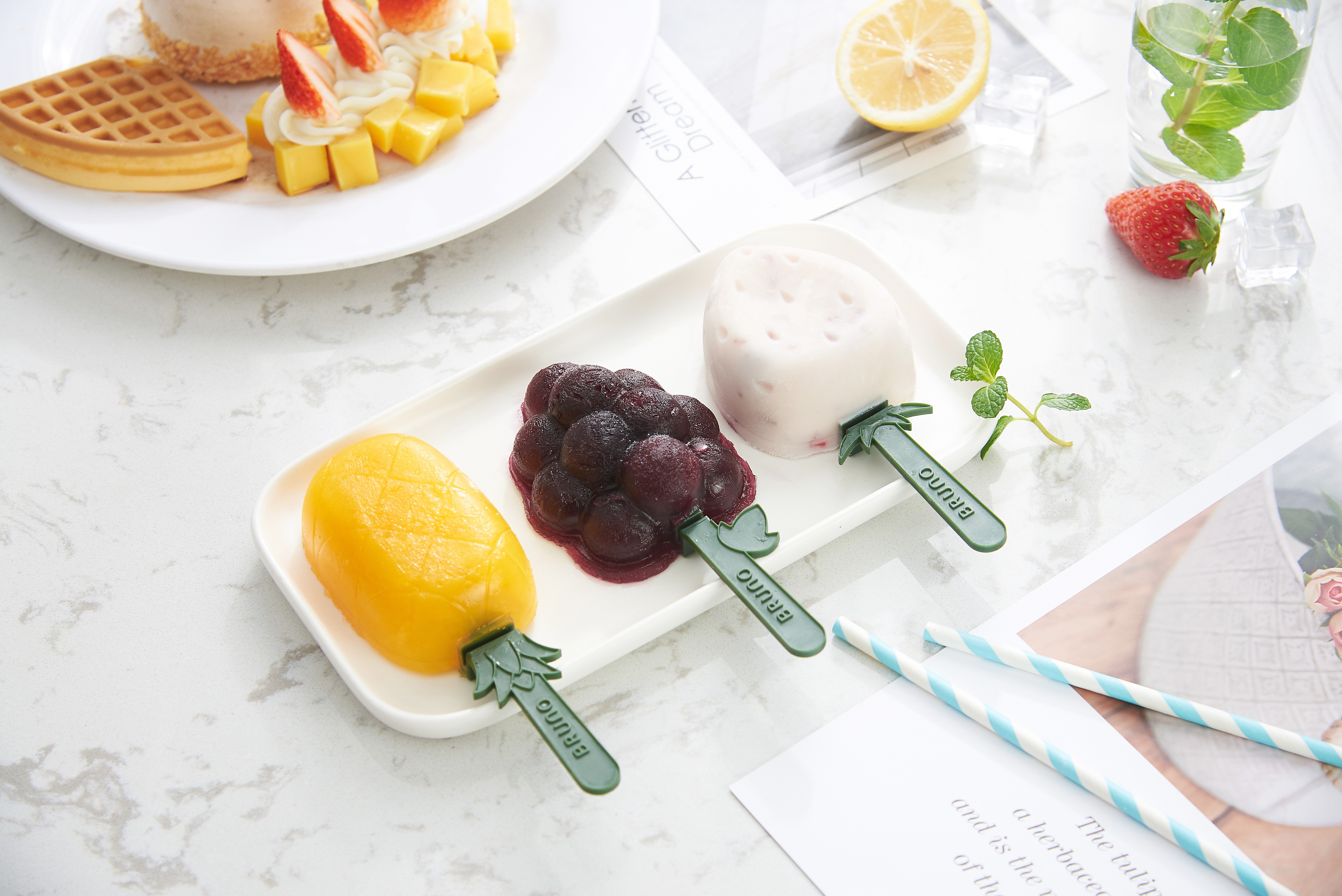 Fruit ice film ice cream ice lolly mould household ice cream ice cream ice cream ice cream bar personality creative lovely frozen Popsicle