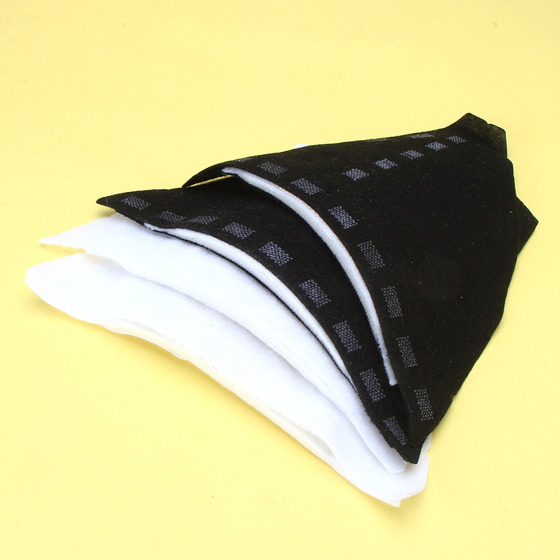 批发优质棉肩垫 西装/服装各种尺寸棉垫肩 梯形 可粘 点胶辅料01产品图