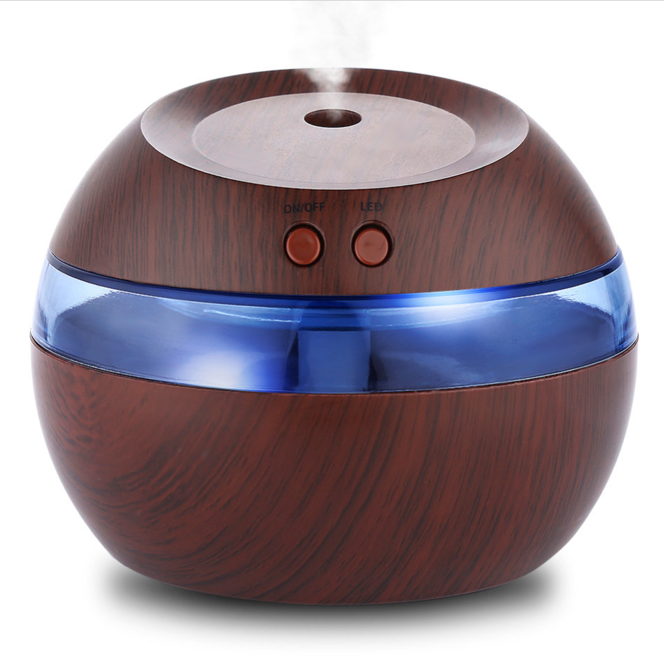 USB humidifier, car humidifier, wood grain humidifier, aroma diffuser Specification image