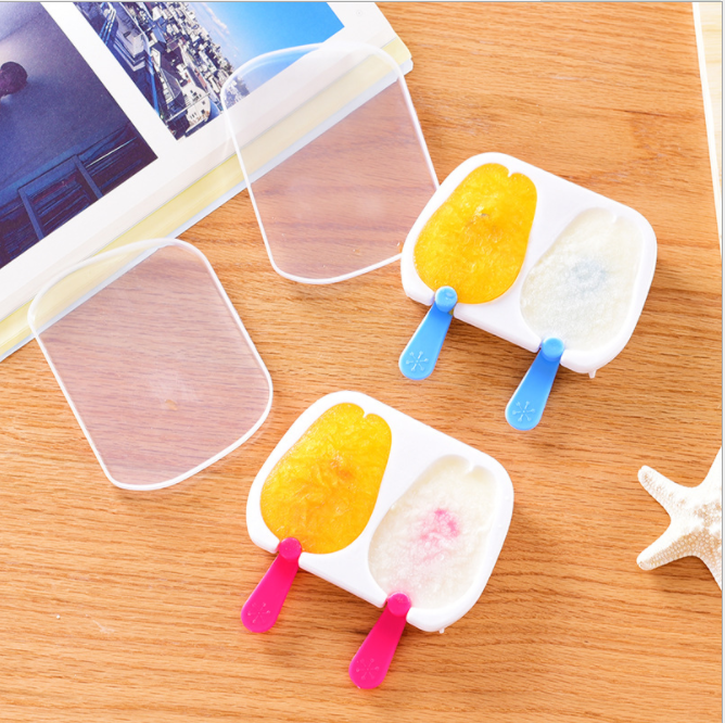 可爱DIY组合冰棍 雪糕模具冻冰棒冰糕模冰激凌带盖冰格制冰模