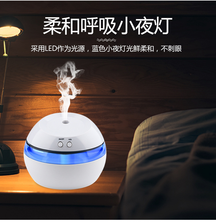 Creativo USB humidificador de aire para el hogar atomizador ultrasónico aromaterapia humidificador de coche Specification image