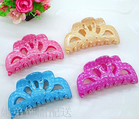2 yuan tienda grande 8 cm dividir color clip de baño versión coreana clip de pelo placa de pinza de pelo clip de baño clip de pelo
