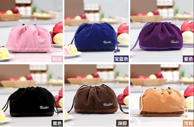 原创萌宠系列防水手提保温包 隔热饭盒袋保温袋便当包加厚带饭包包