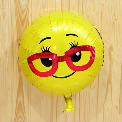 QQ emoji balloons, round qq emoji balloons, decorative aluminum film balloons Application Scenario