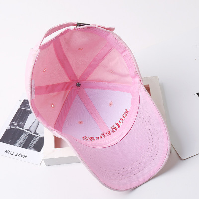 Wholesale of 2019 new Korean version spring and summer baseball caps, autumn and winter Korean version sports sun caps, baseball caps and sun protection caps Application Scenario